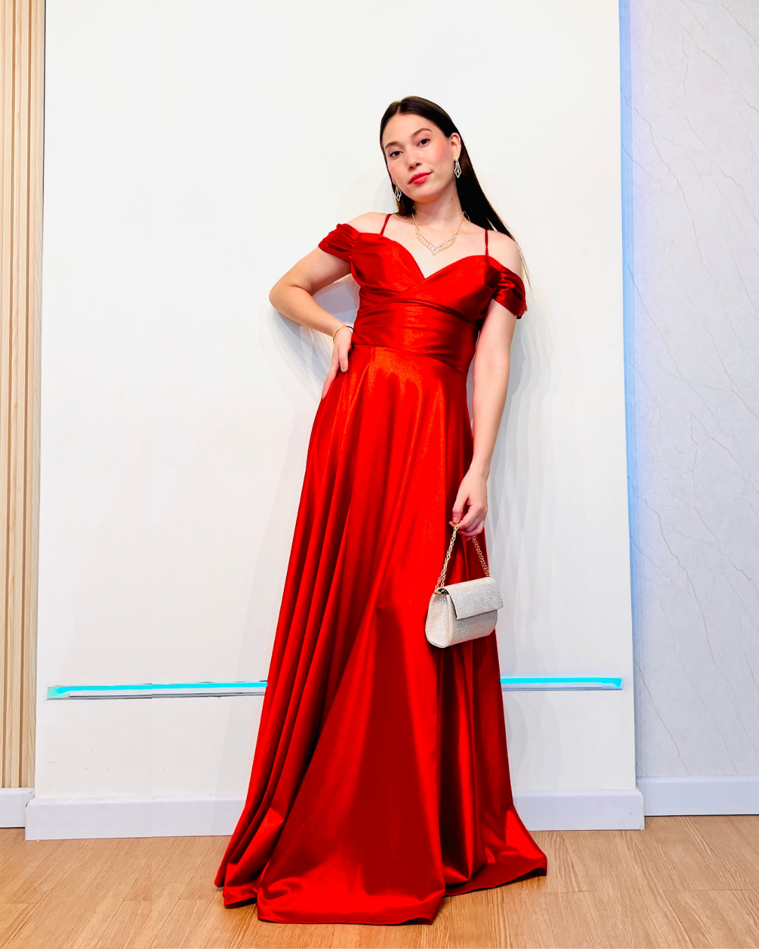 Vestido Luisa Rojo