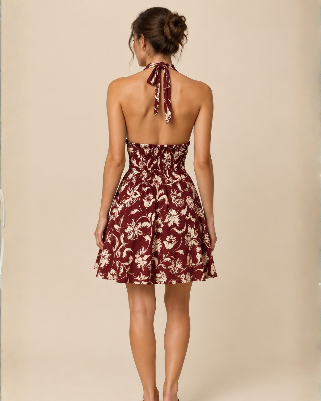 Vestido Mai Vinotinto