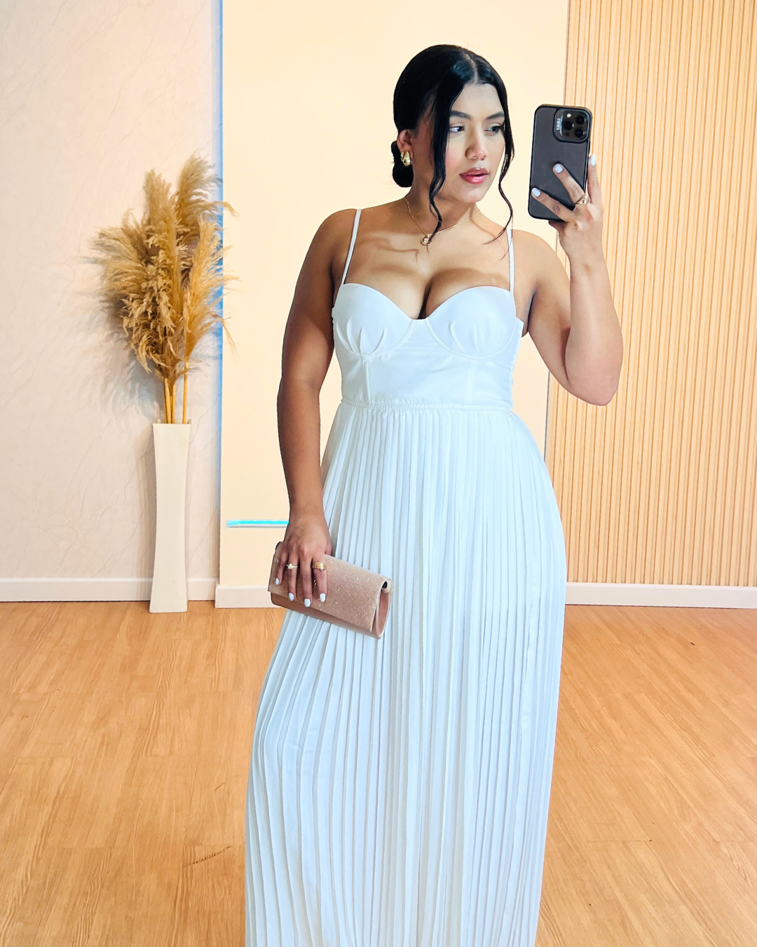 Vestido Largo Marce Marfil