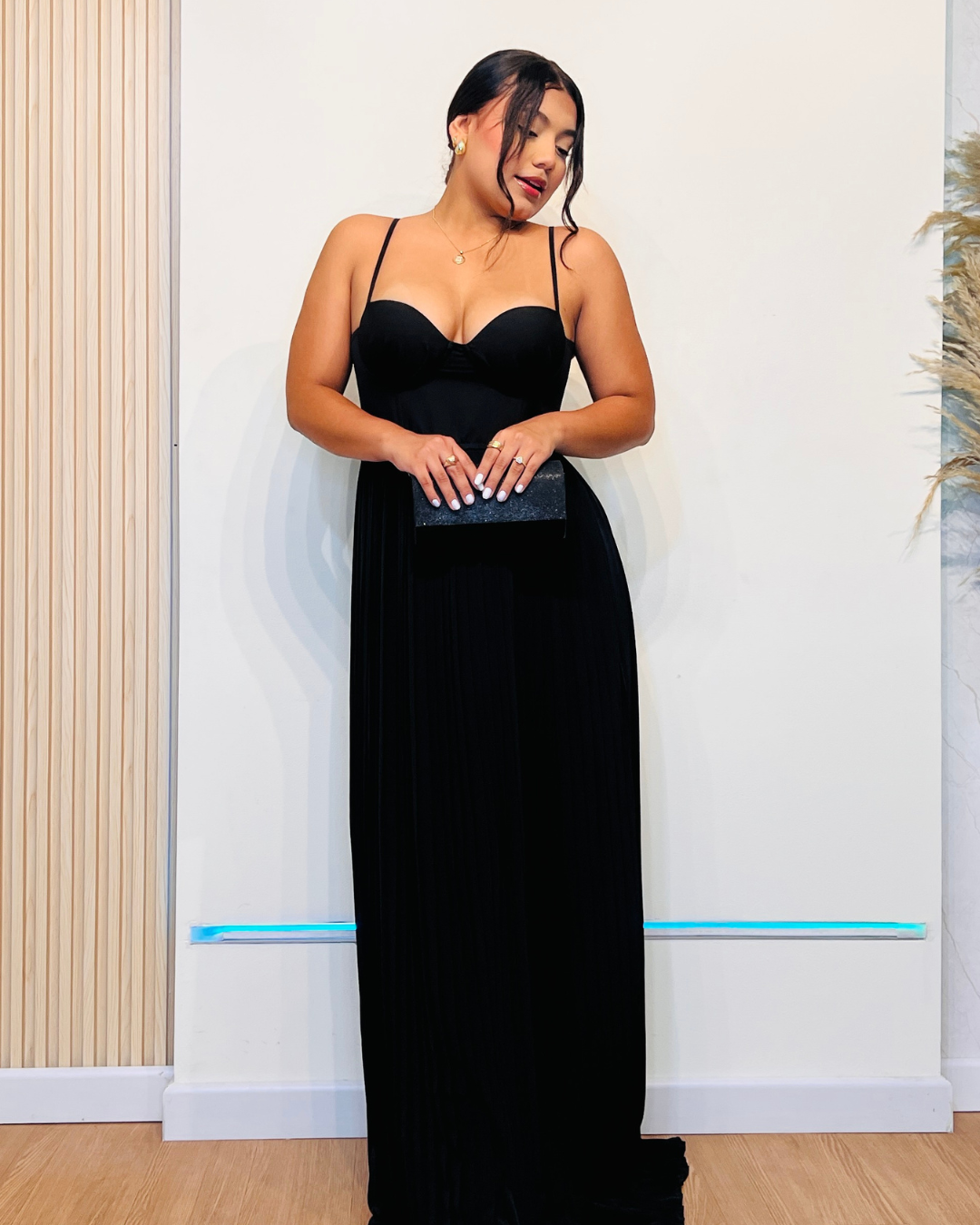 Vestido Largo Marce Negro