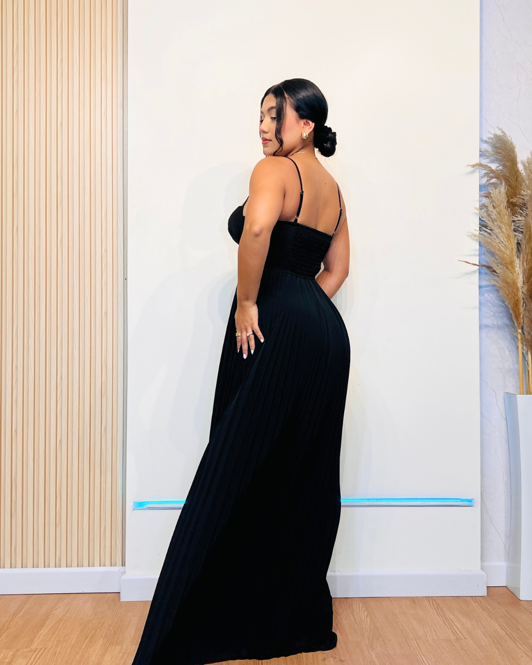 Vestido Largo Marce Negro