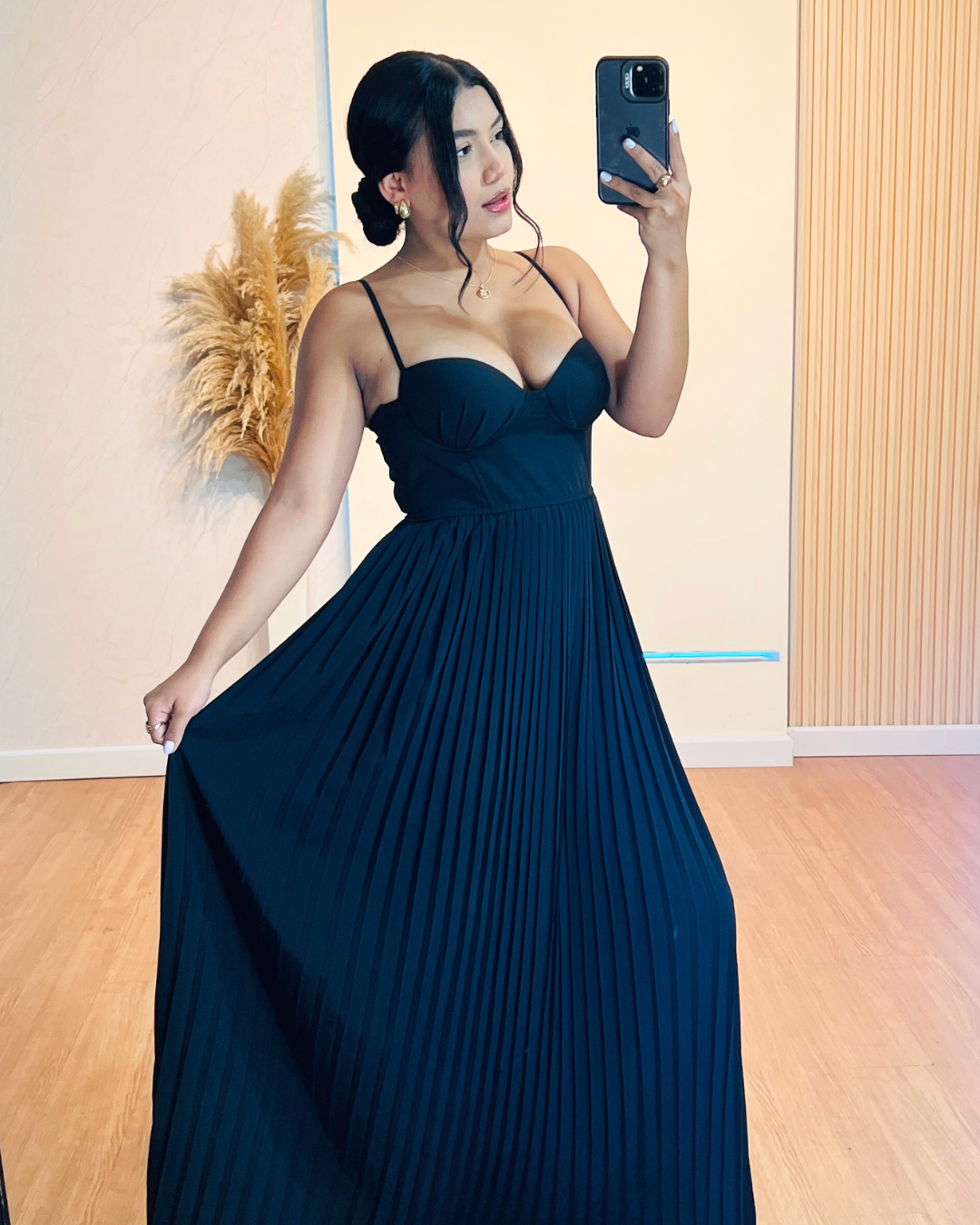 Vestido Largo Marce Negro