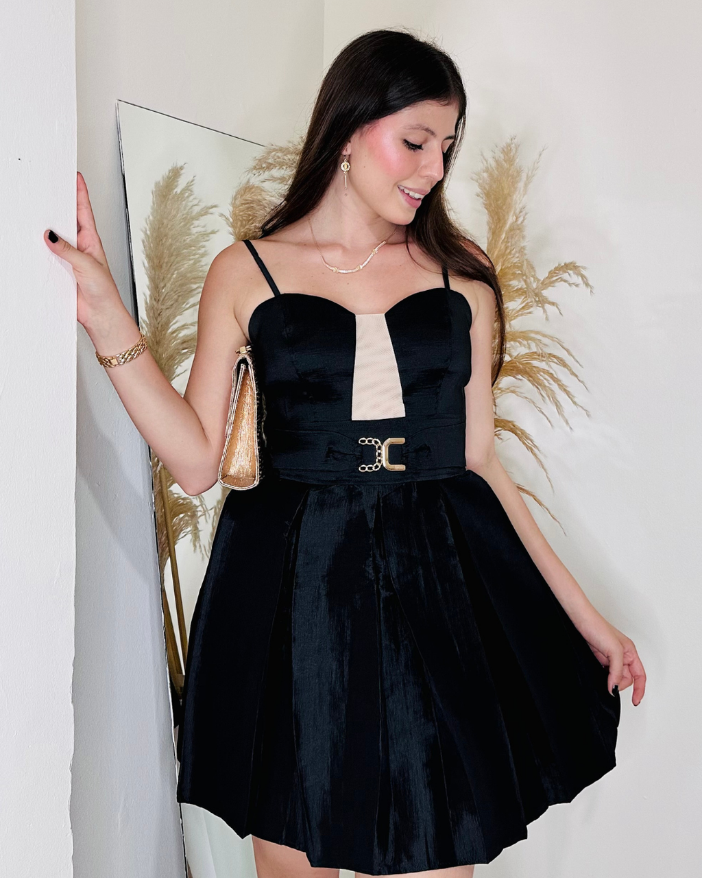 Vestido Princesa Negro