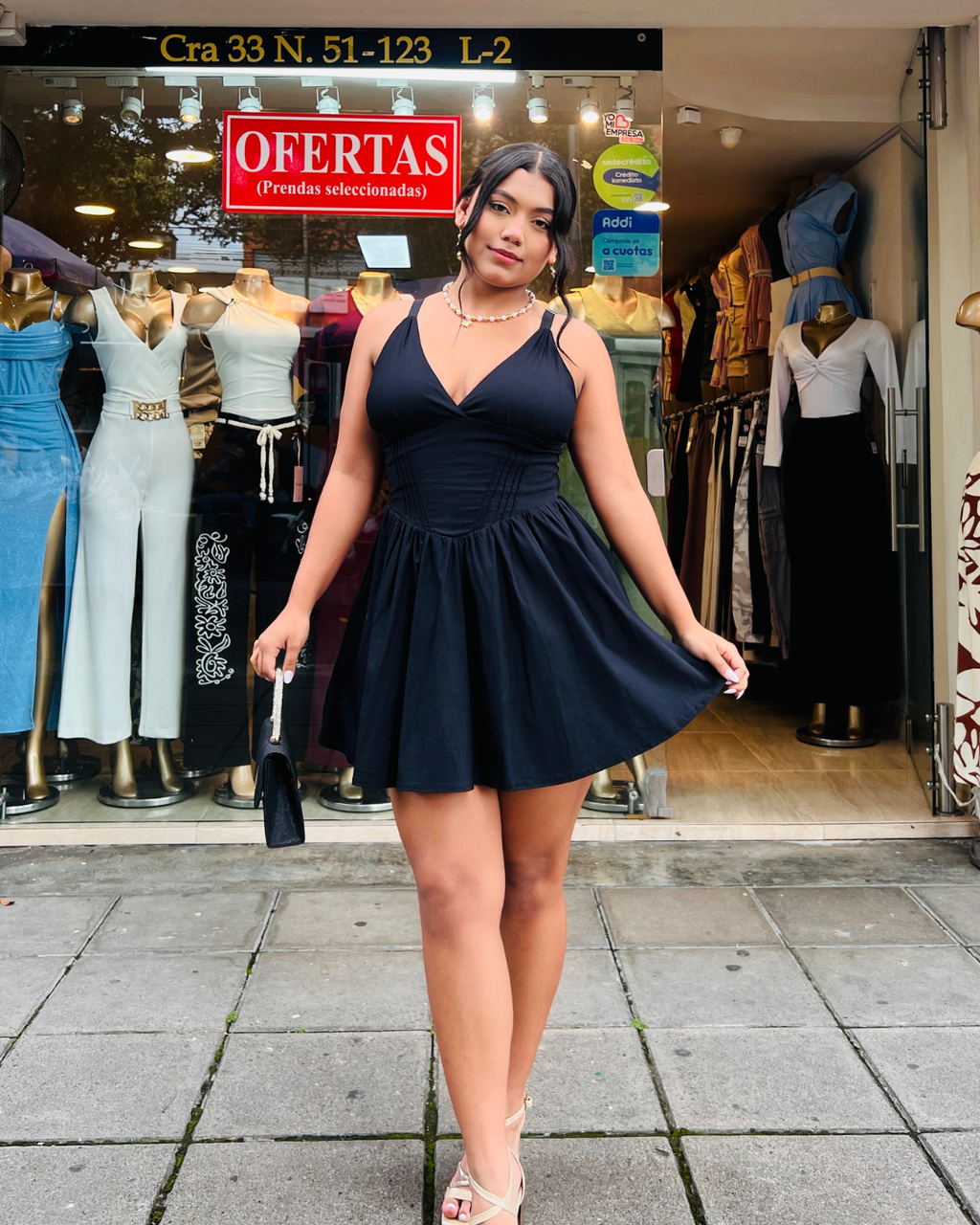 Vestido Sofia Negro