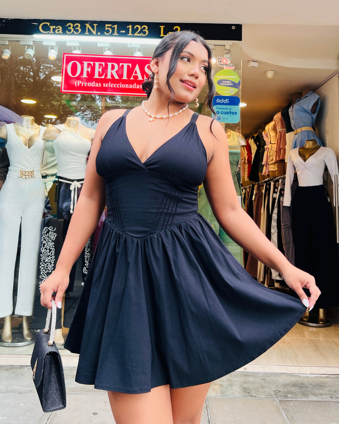 Vestido Sofia Negro