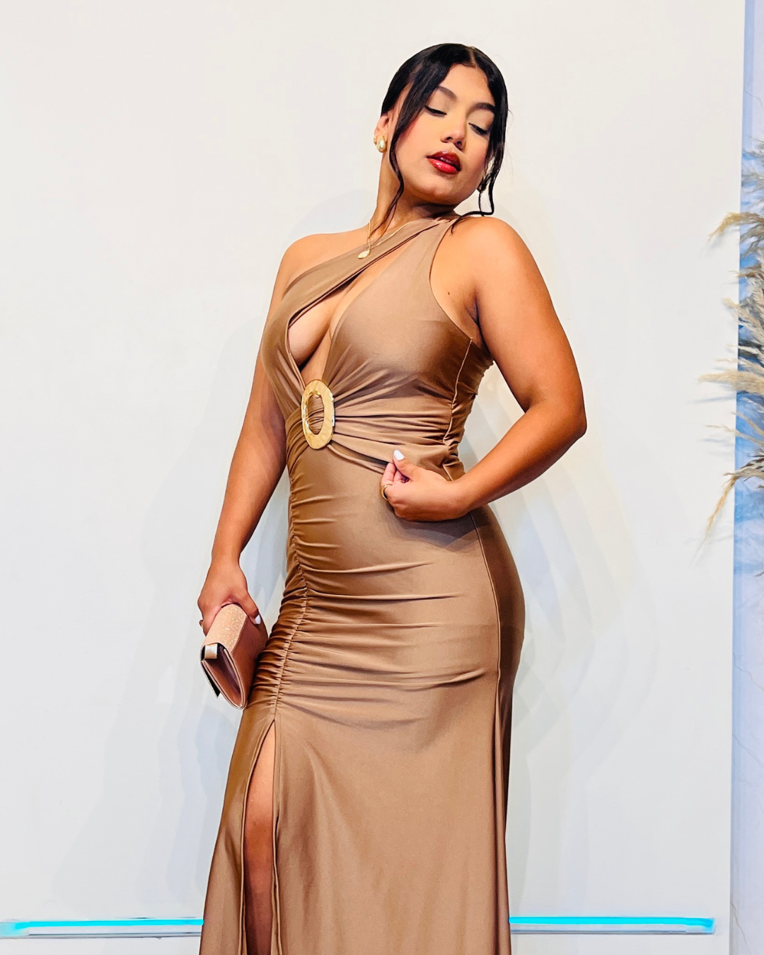 Vestido Largo Teresa Cafe