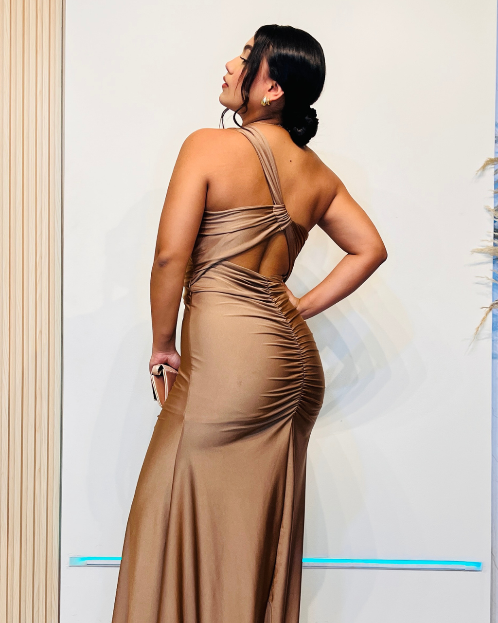 Vestido Largo Teresa Cafe