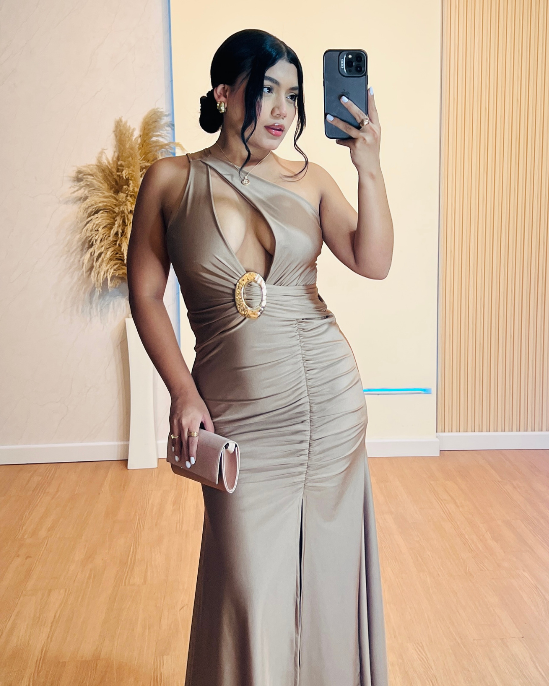 Vestido Largo Teresa Cafe