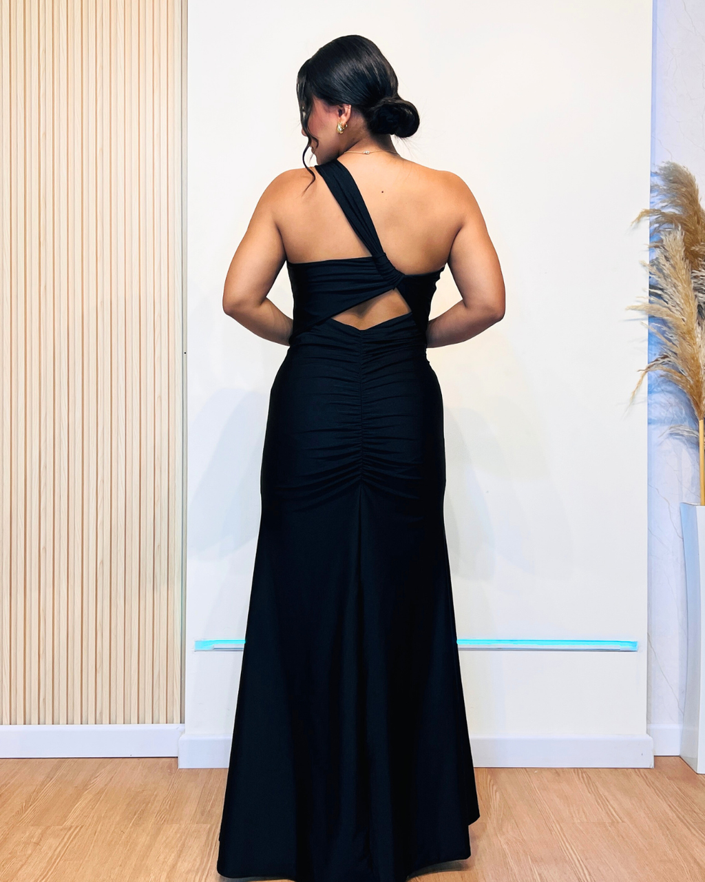 Vestido Largo Teresa Negro