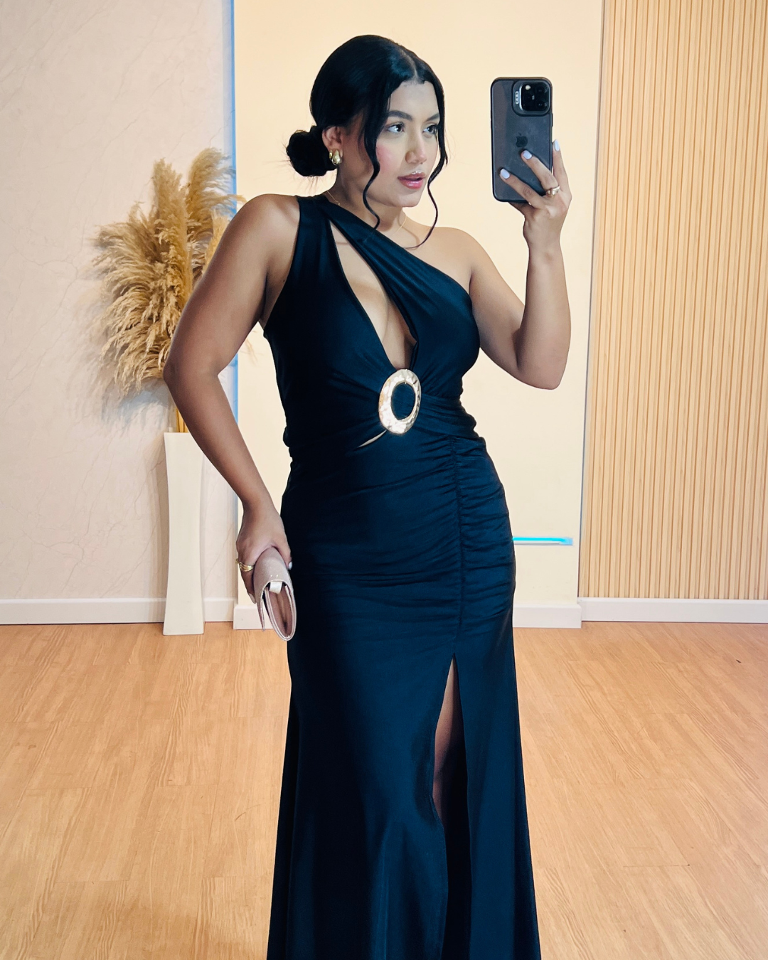 Vestido Largo Teresa Negro