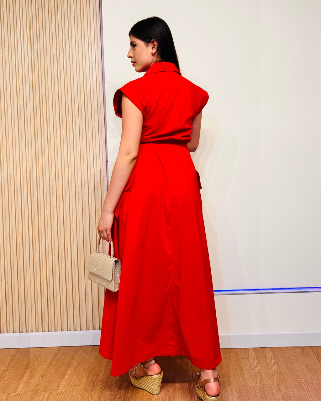 Vestido Adara Rojo