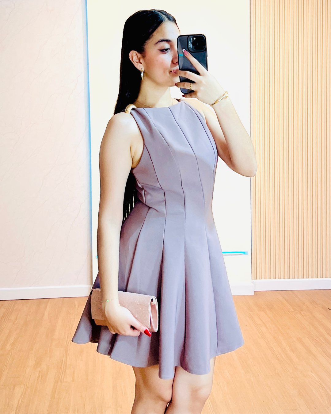 Vestido Alana Chocolate