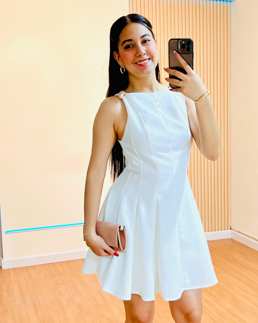 Vestido Alana Marfil