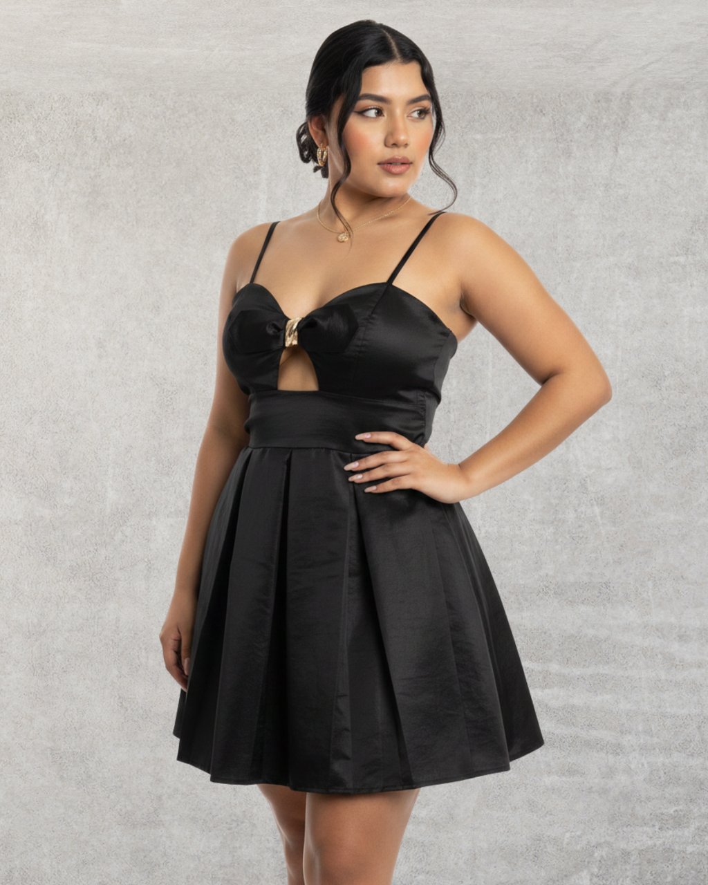 Vestido Corto Yesenia Negro