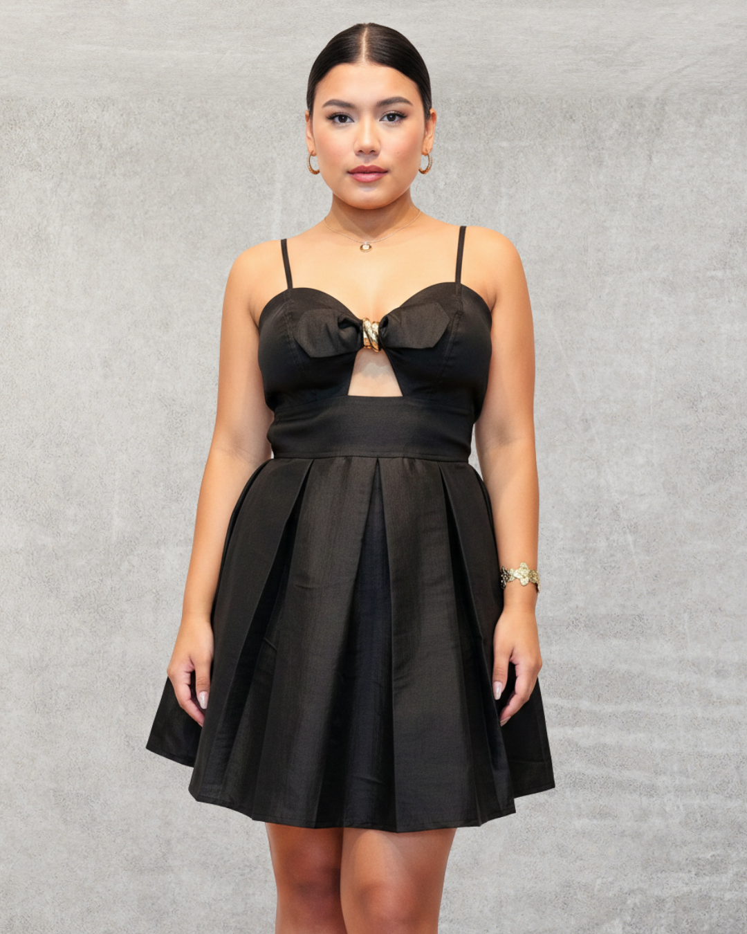 Vestido Corto Yesenia Negro