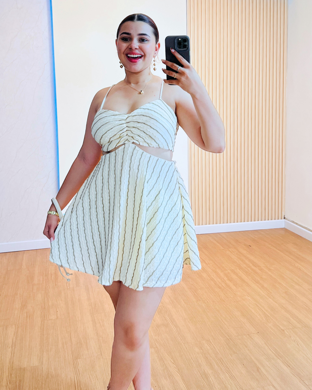 Vestido Dahian Camel