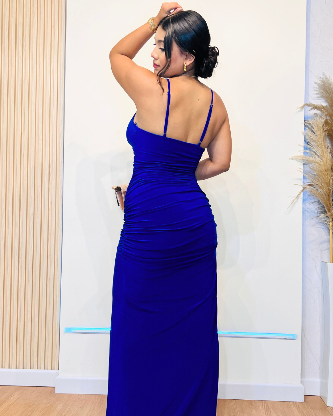 Vestido Jenner Azul Rey