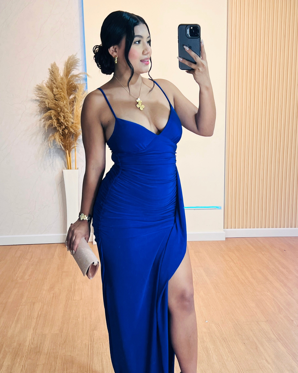 Vestido Jenner Azul Rey