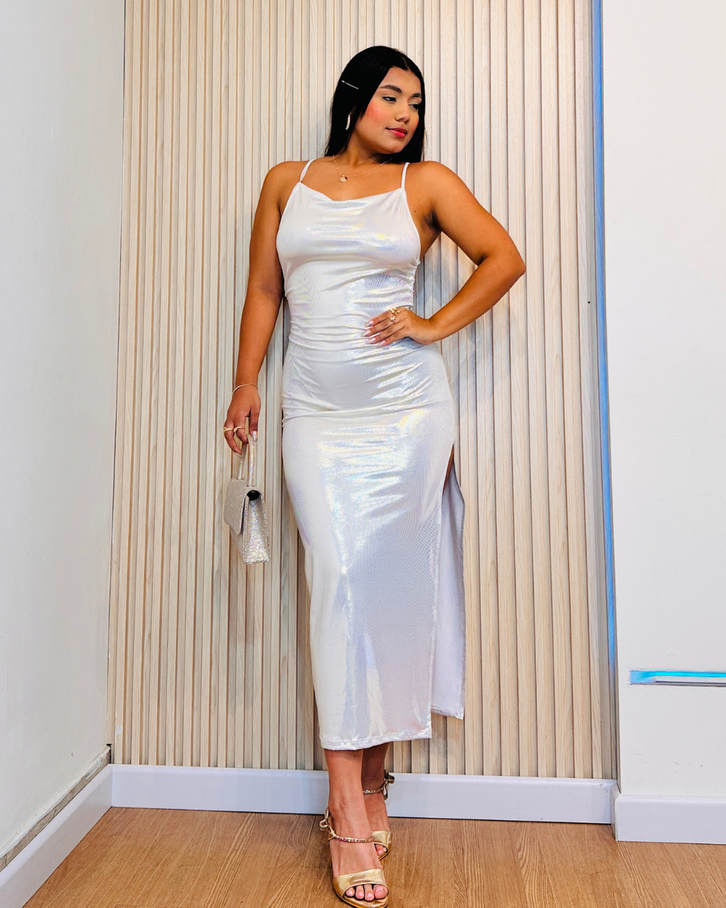 Vestido Shayra Marfil