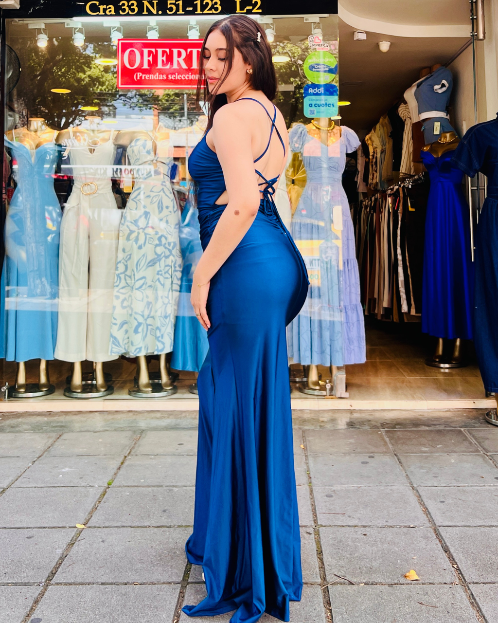 Vestido Stefany Azul