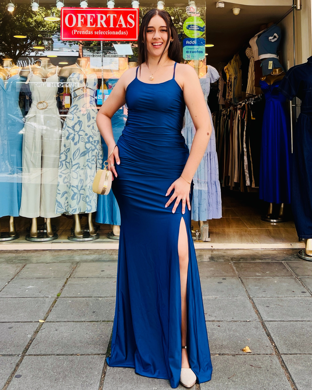 Vestido Stefany Azul