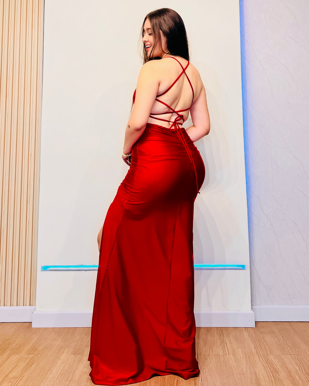 Vestido Stefany Rojo