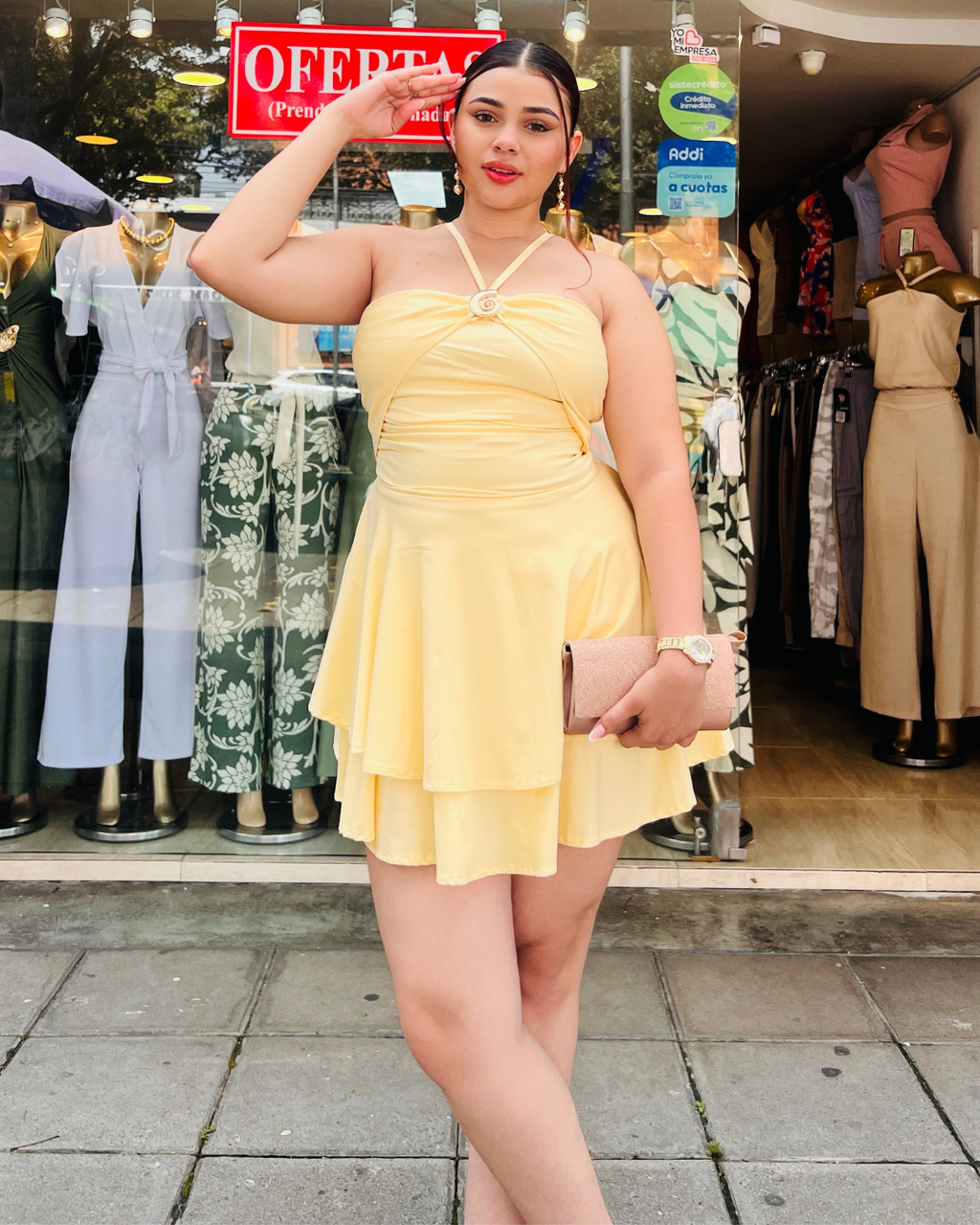 Vestido Linda Amarillo