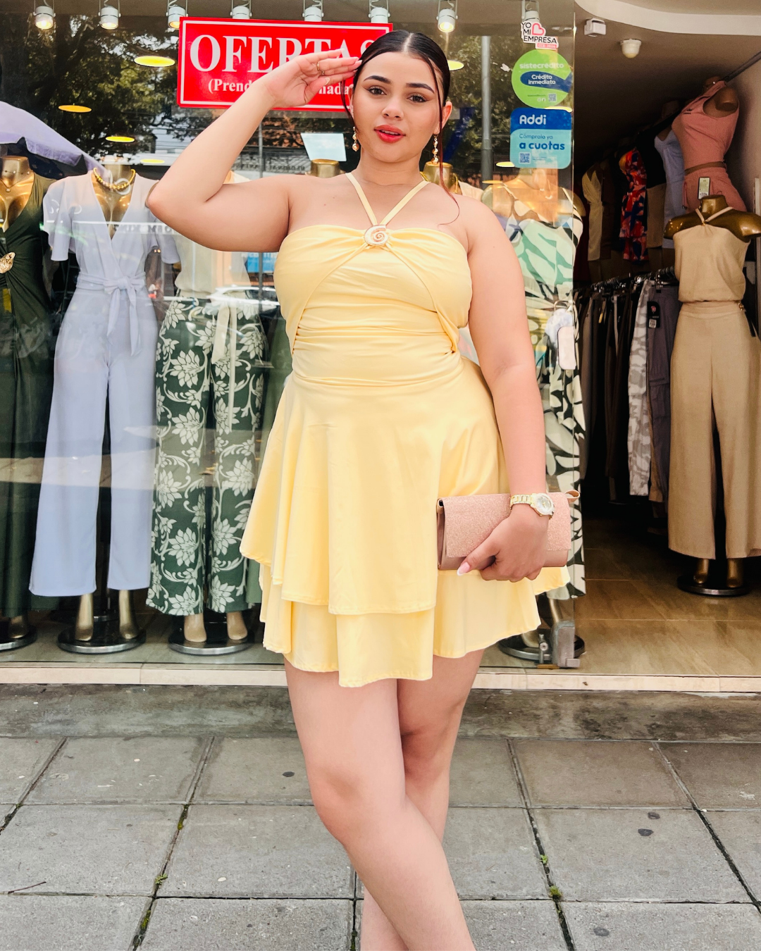 Vestido Linda Amarillo