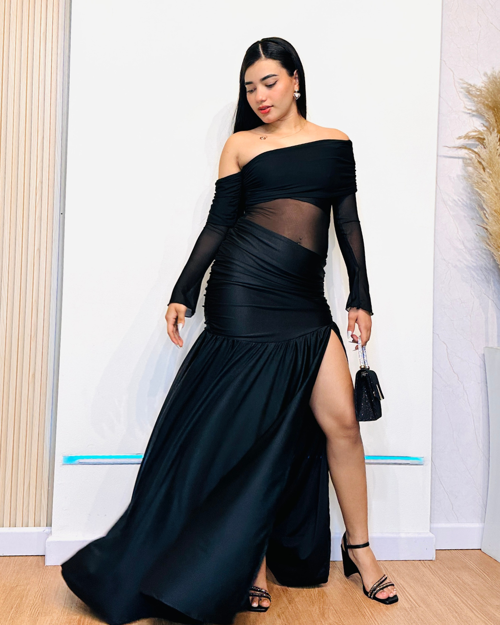 Vestido Margareth Negro