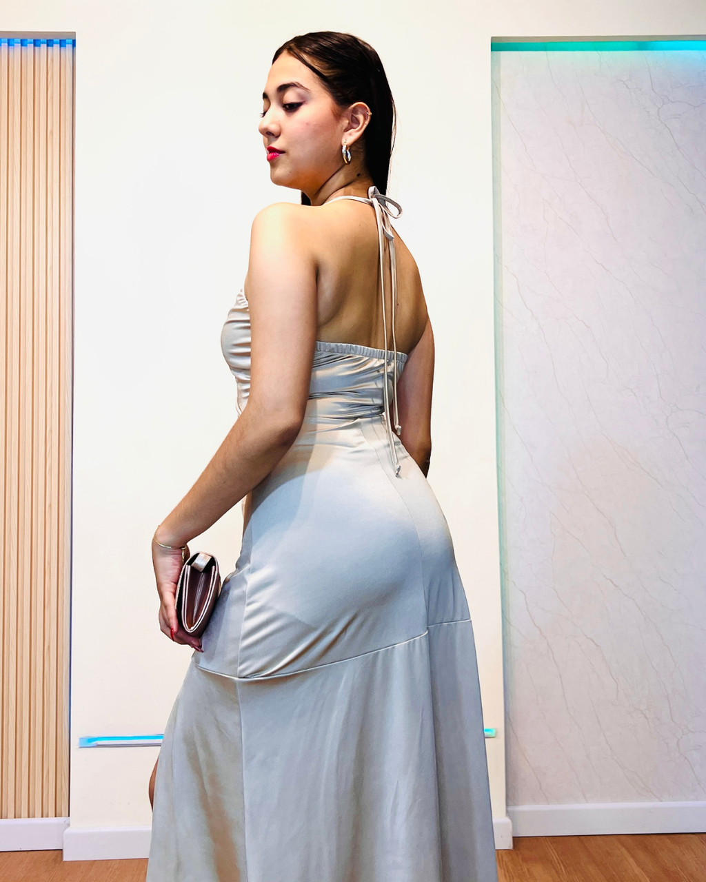 Vestido Marisa Camel