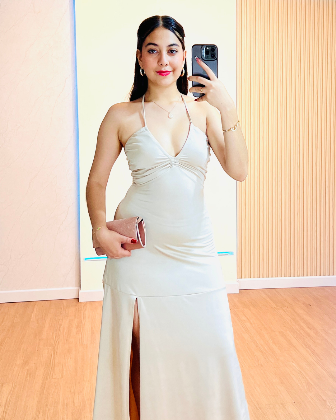 Vestido Marisa Camel