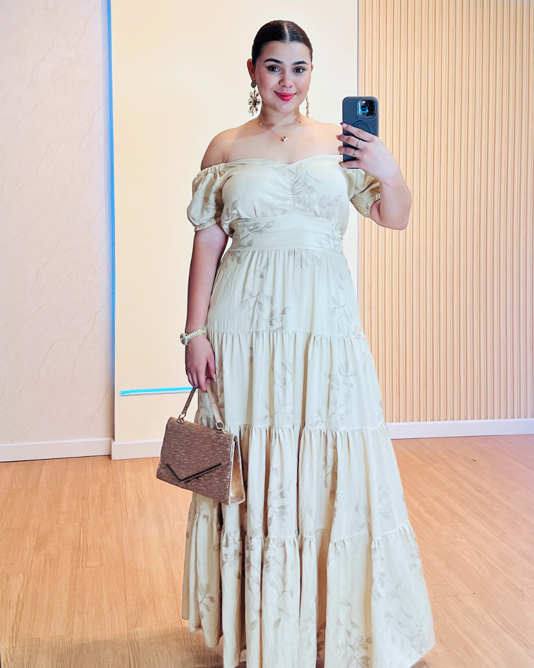 Vestido Rubí Camel