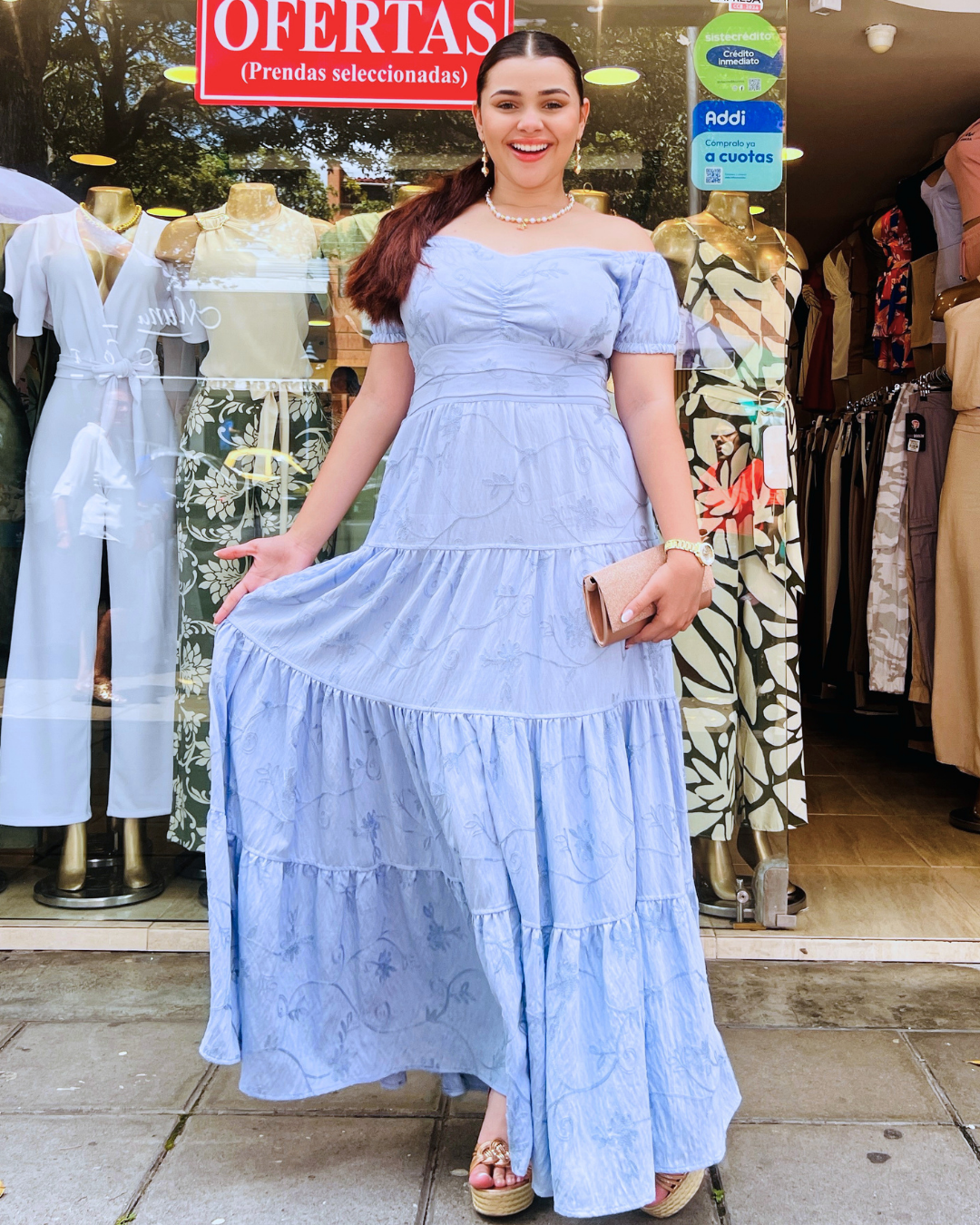 Vestido Rubí Celeste
