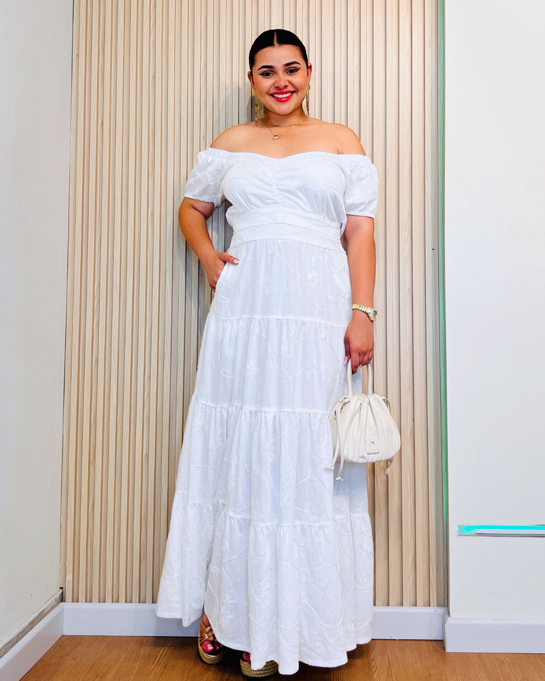 Vestido Rubí Marfil