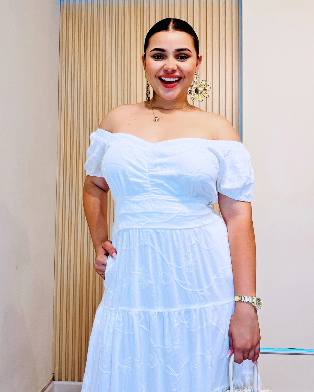 Vestido Rubí Marfil