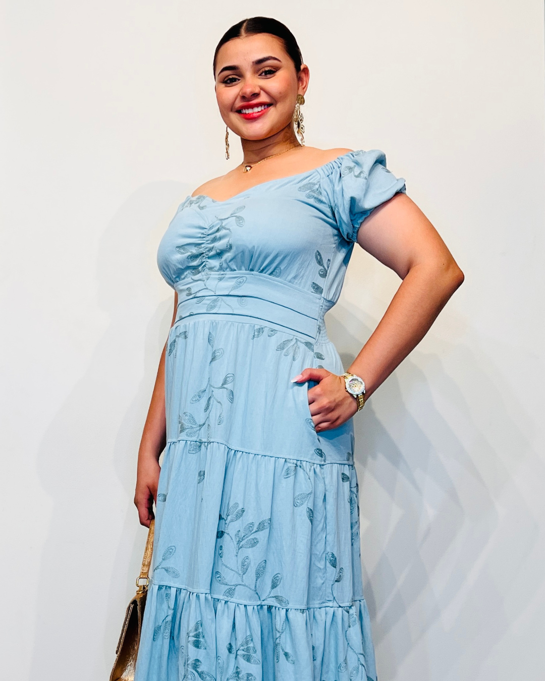 Vestido Rubí Verde
