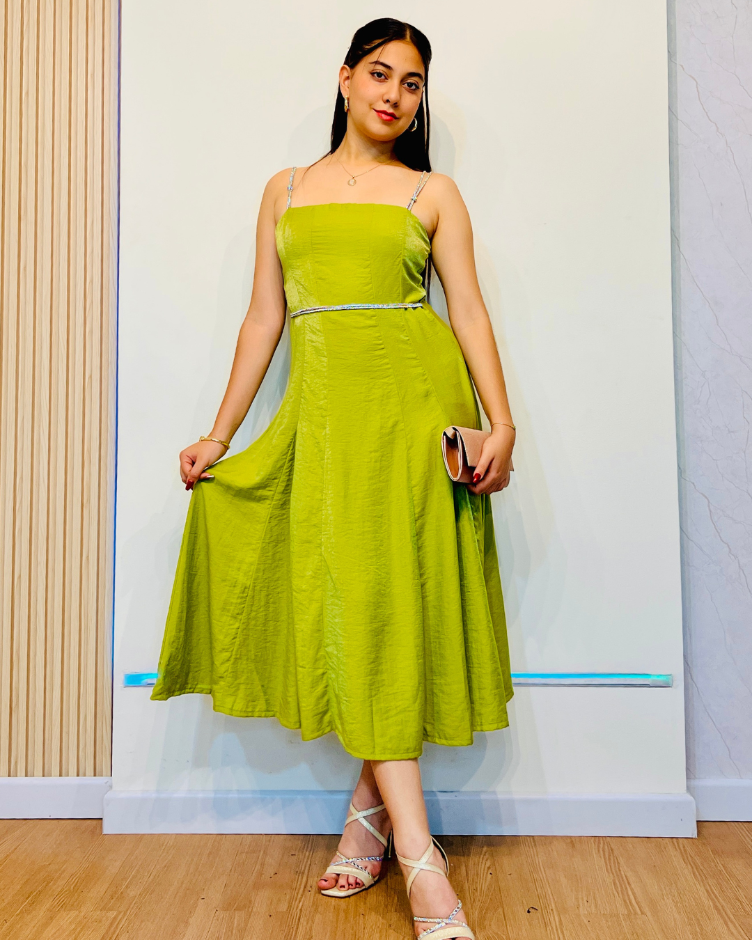 Vestido Simona Verde