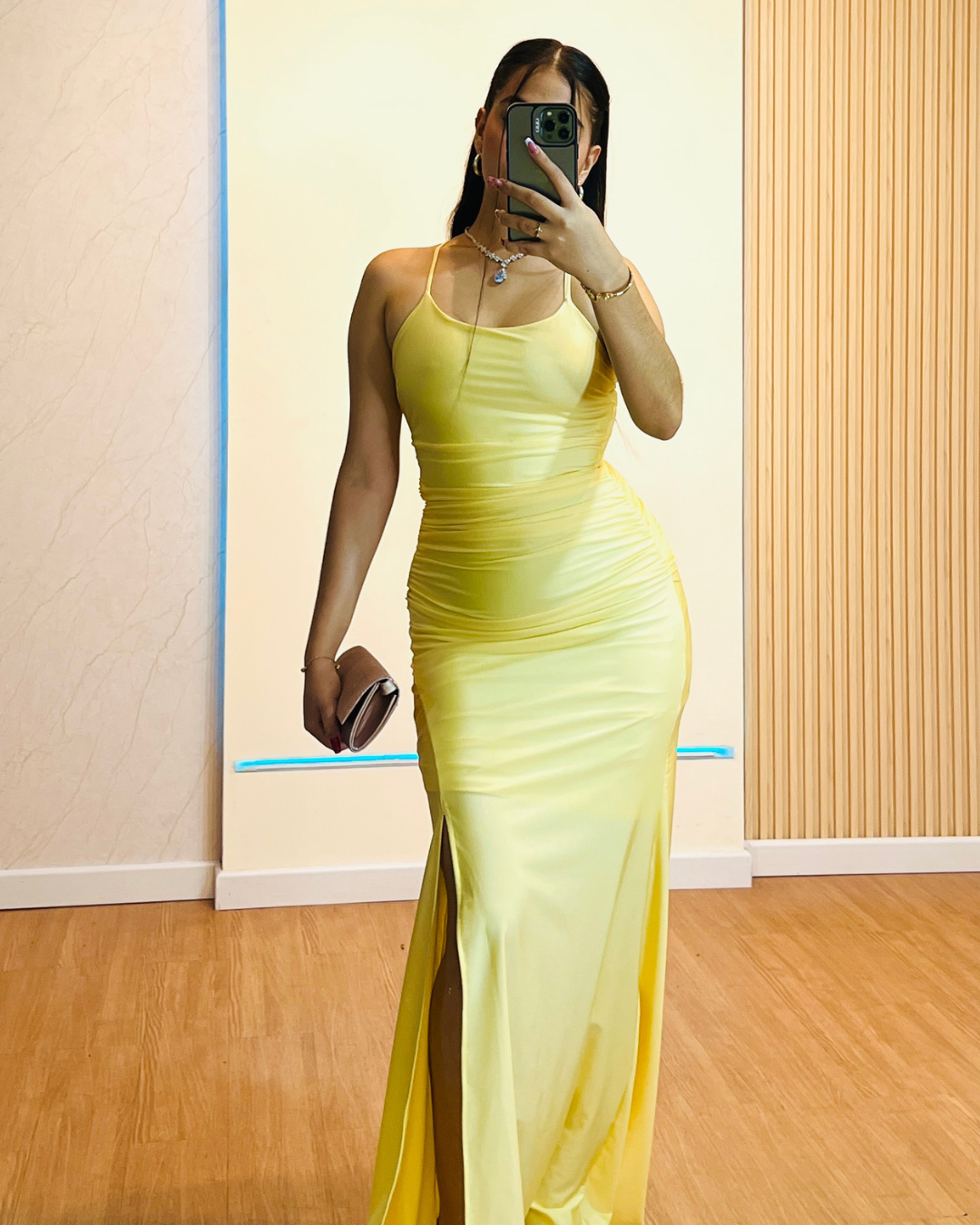 Vestido Stefany Amarillo