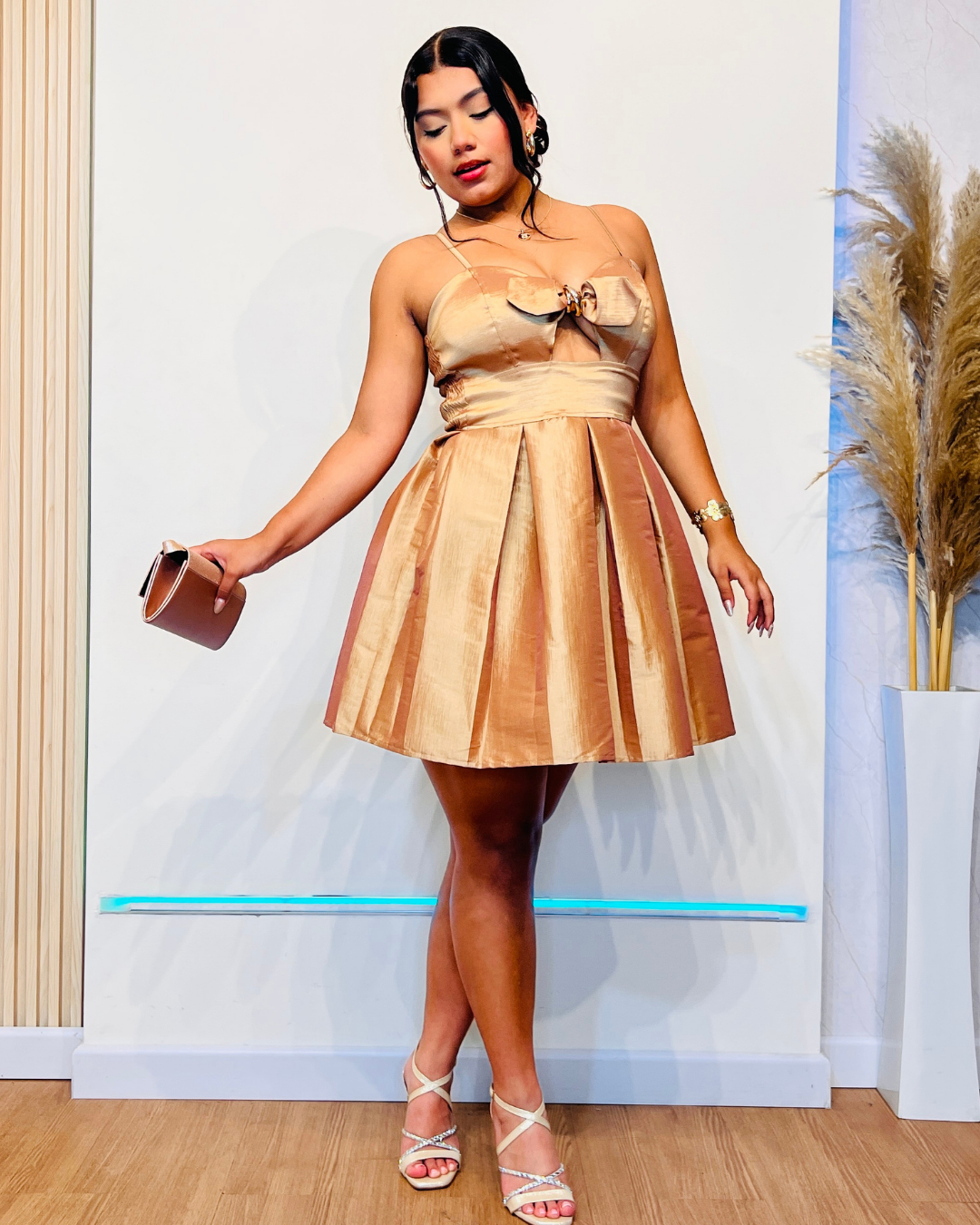 Vestido Yesenia Dorado