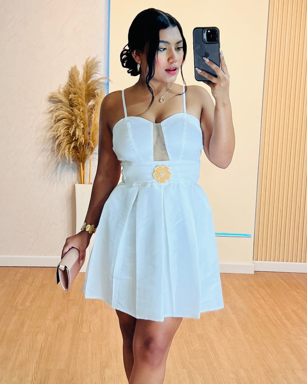 Vestido Yessi Marfil