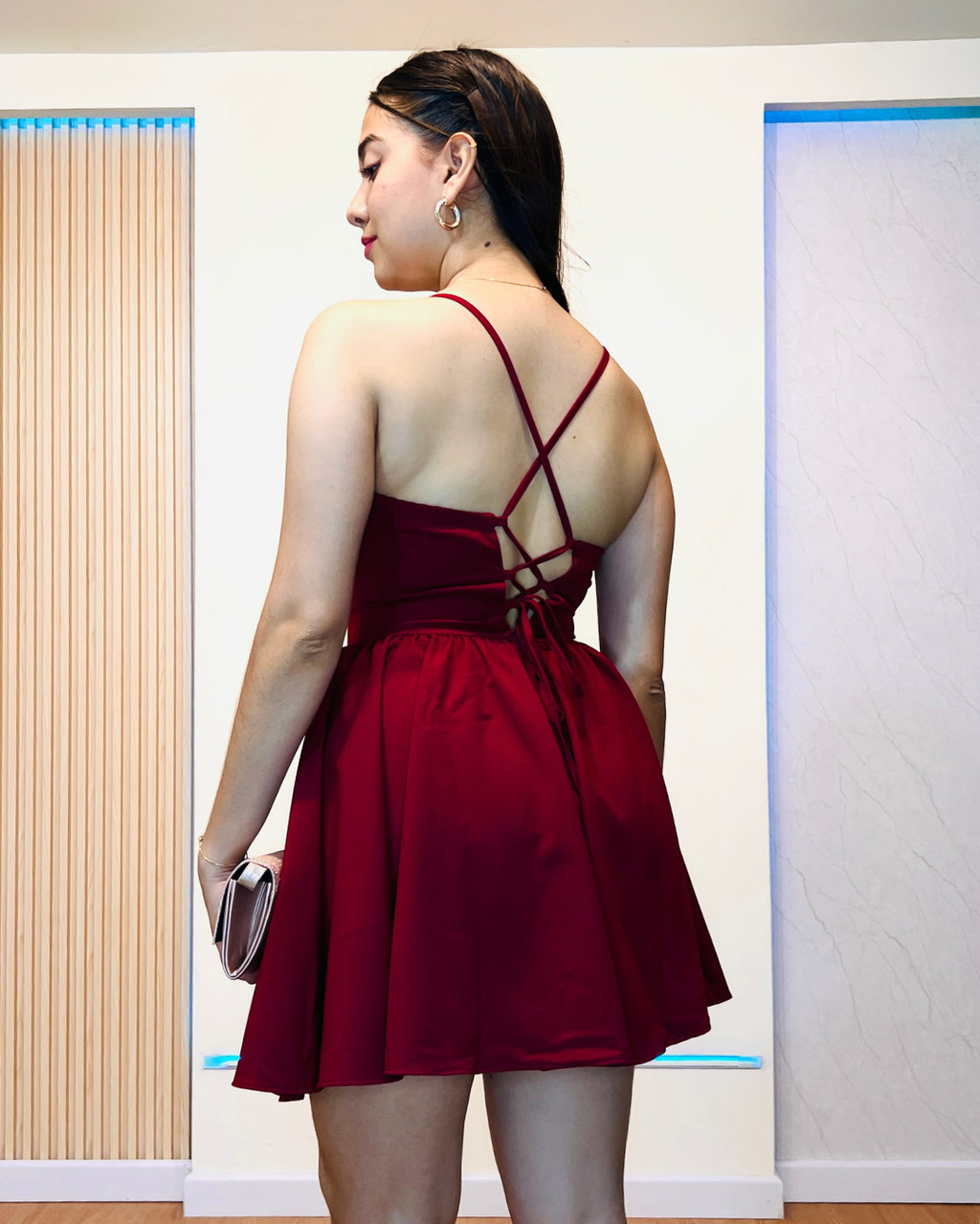 Vestido Yinny Vinotinto