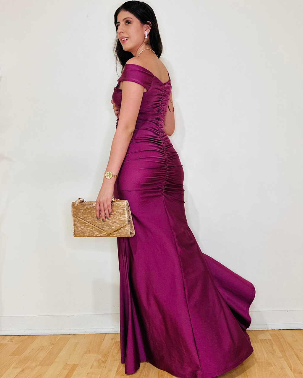 Vestido Aileen Magenta