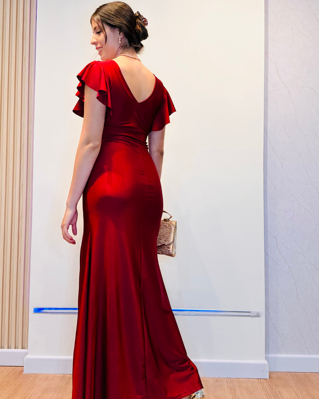 Vestido Alicia Vinotinto