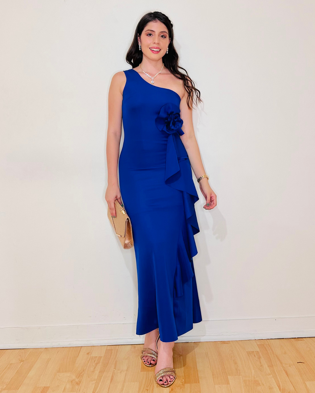 Vestido Arely Azul