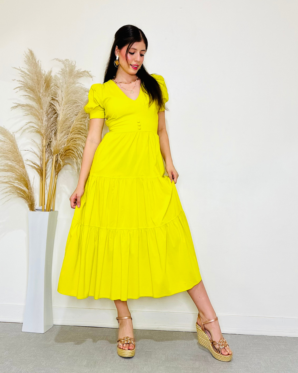 Vestido Ingrid Verde