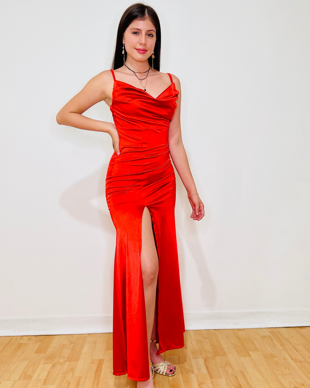 Vestido Lauren Rojo