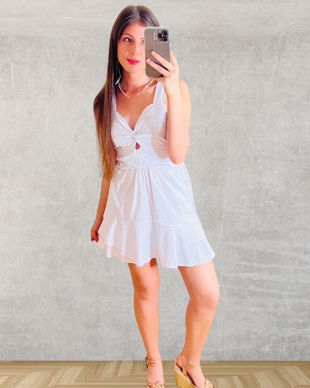 Vestido Carol Blanco