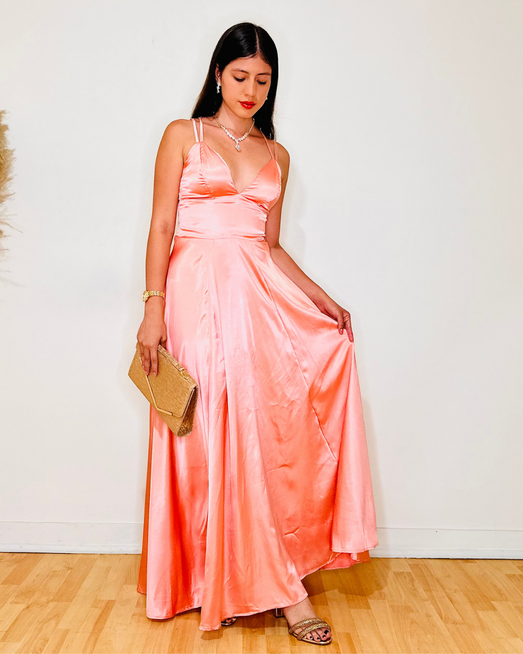 Vestido Anahí Curuba