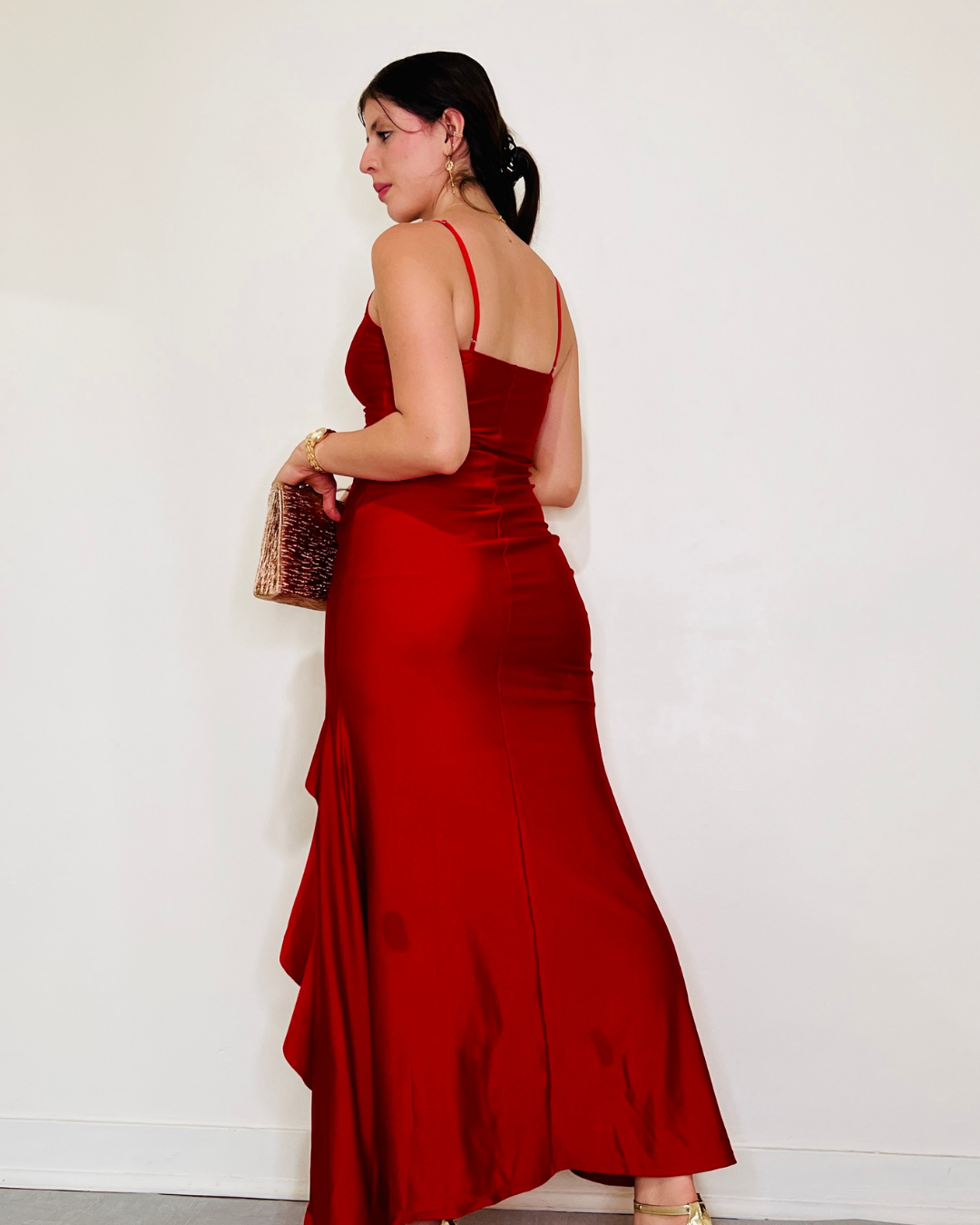 Vestido Madeleine Rojo