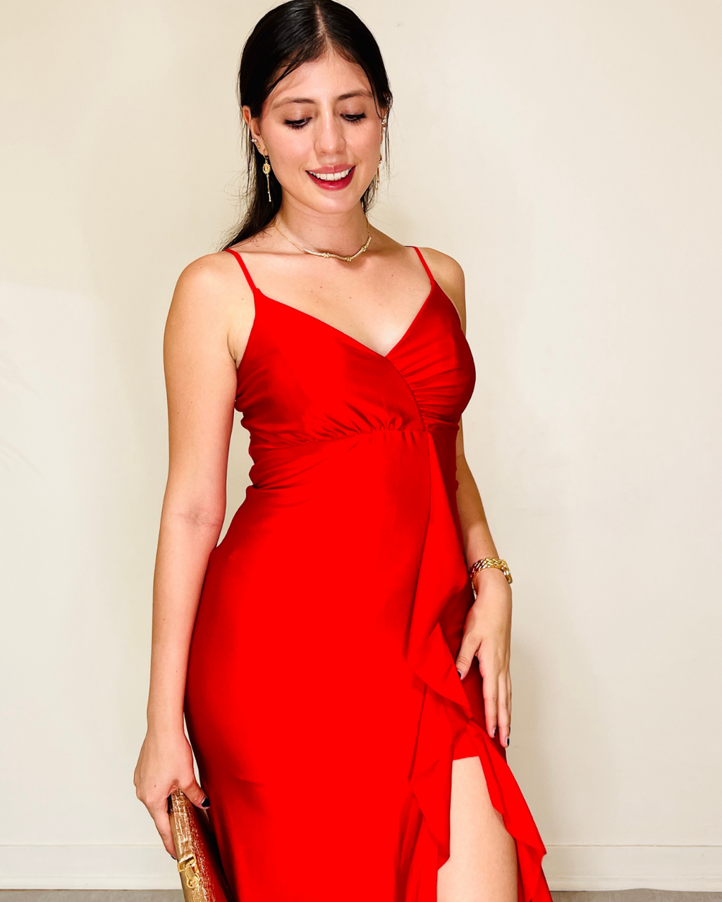 Vestido Madeleine Rojo